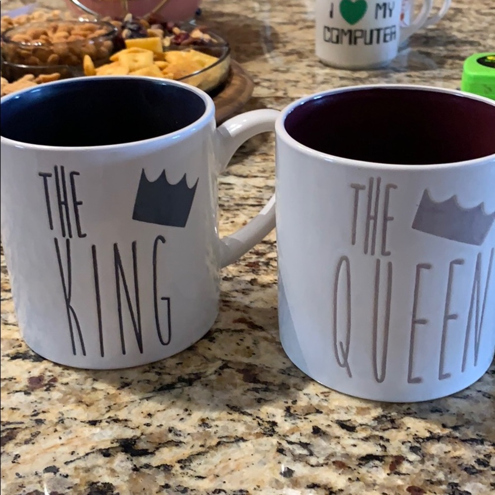 Super cute The King and The Queen coffee mugs
